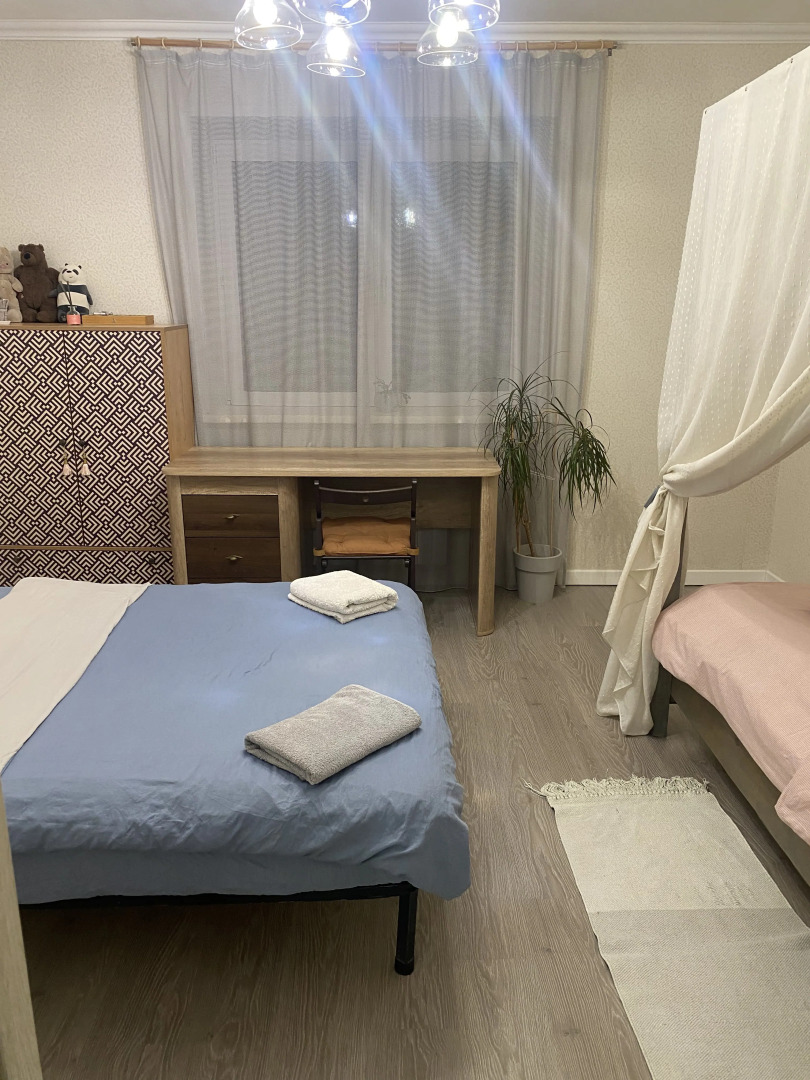 Квартира душевная евродвушка с видом на озеро