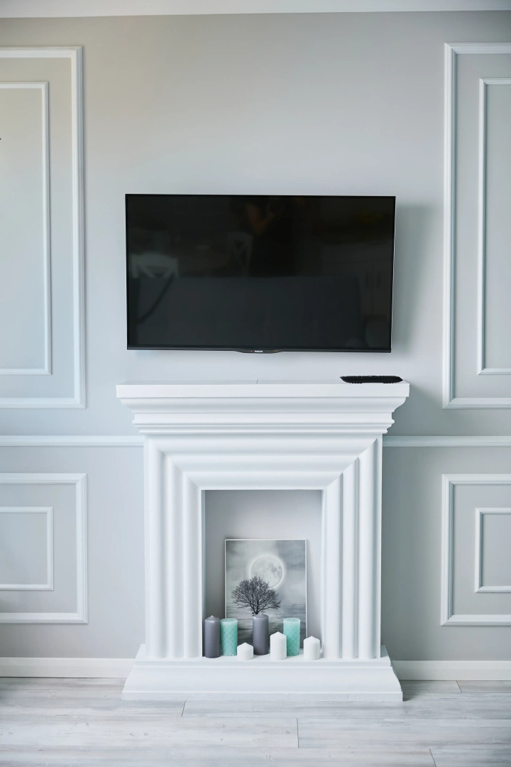 Апартаменты Luma White #2 в центре города с красивым видом на балконе