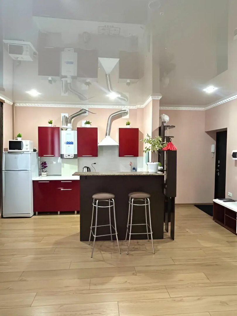 Евродвушка с видом на гору