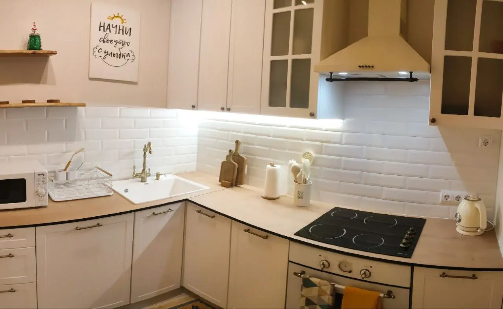 Квартира Евро-трёшка у моря