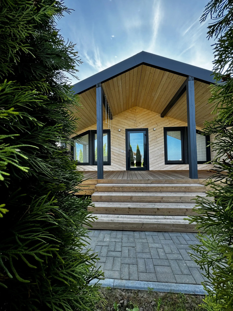 Частный дом Дом с Баней у Моря