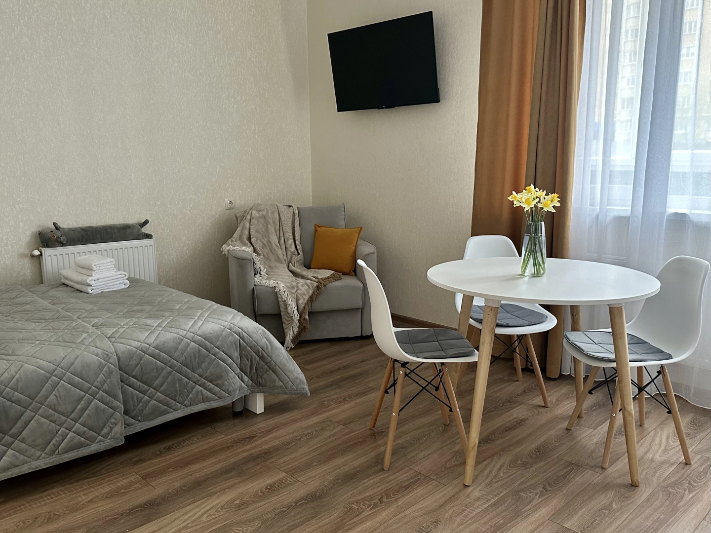 Квартира Студия рядом с набережной г. Чебоксары