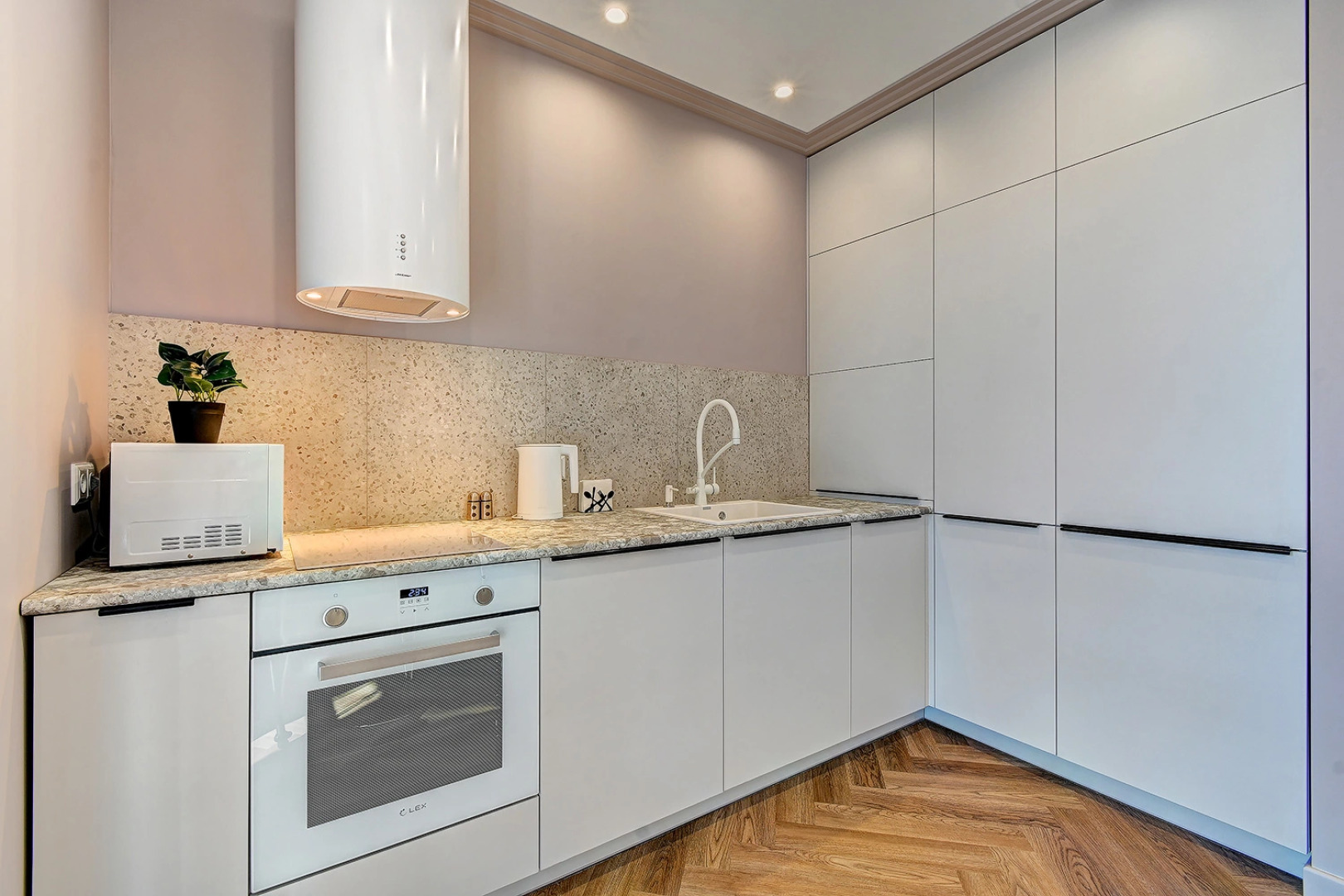 Квартира Пыльная Роза в ЖК Маршал