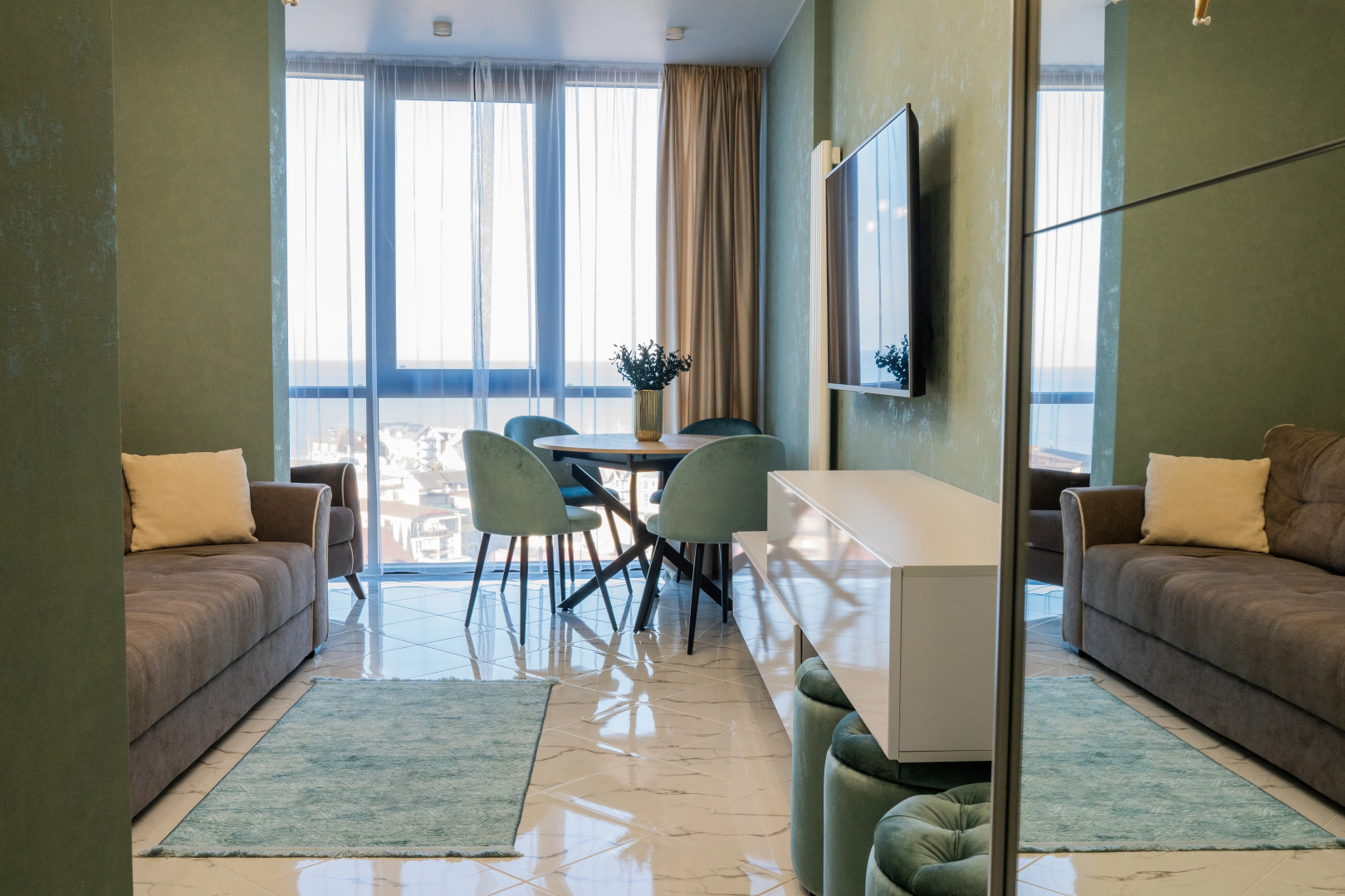 Апартаменты Морская симфония с видом на море