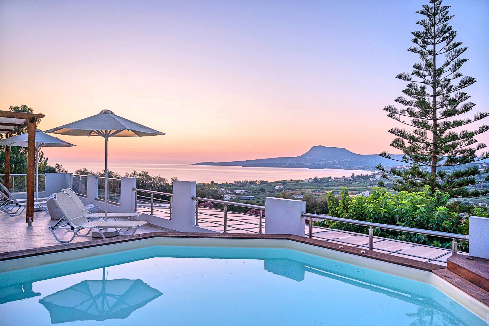 Вилла di Creta Heated Poo