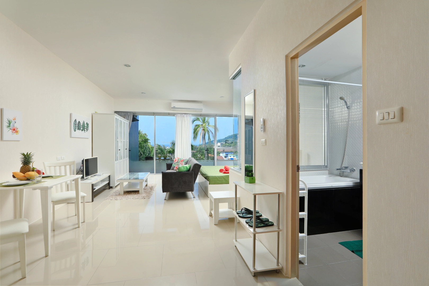 Апартаменты CHC-A402 Chic Condo 1 Спальня Бассейн рядом с Пляжем Карон