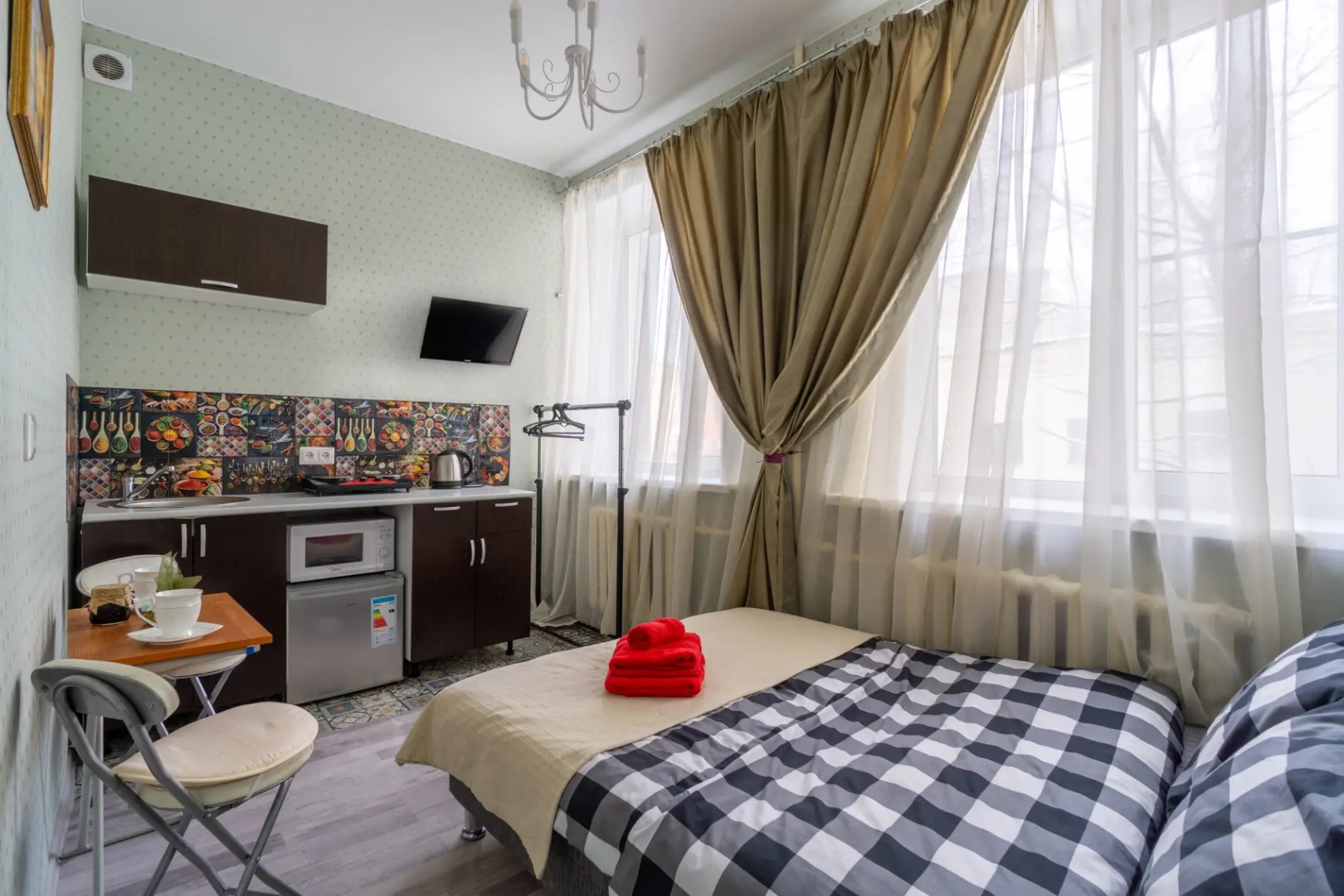 Апартаменты Две столицы в центре города