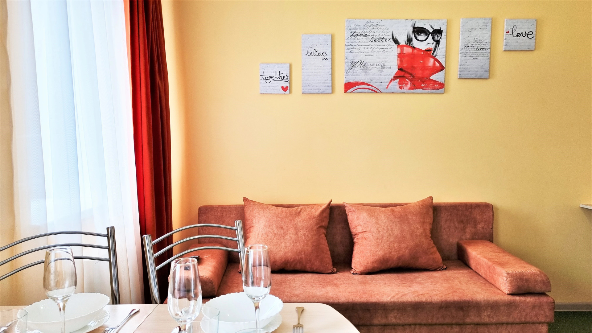 1-комн. апартаменты рядом с ЖК "Новин"