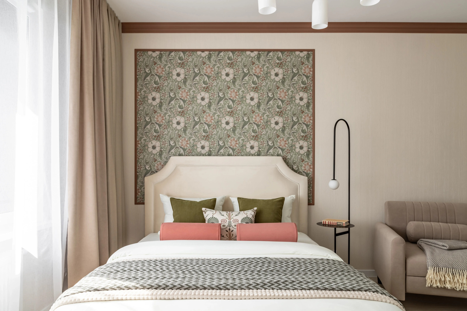 Квартира Moscow Deluxe Apartments Comfy Studio Berzarina