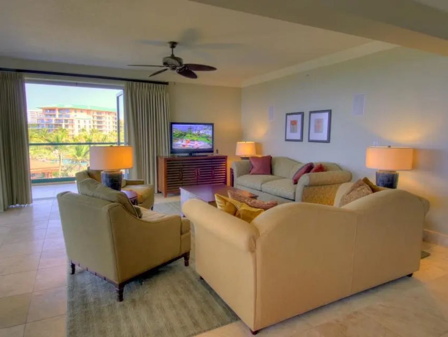 Апарт-Отель Views of Beach Pacific Ocean Lanai & Molokai