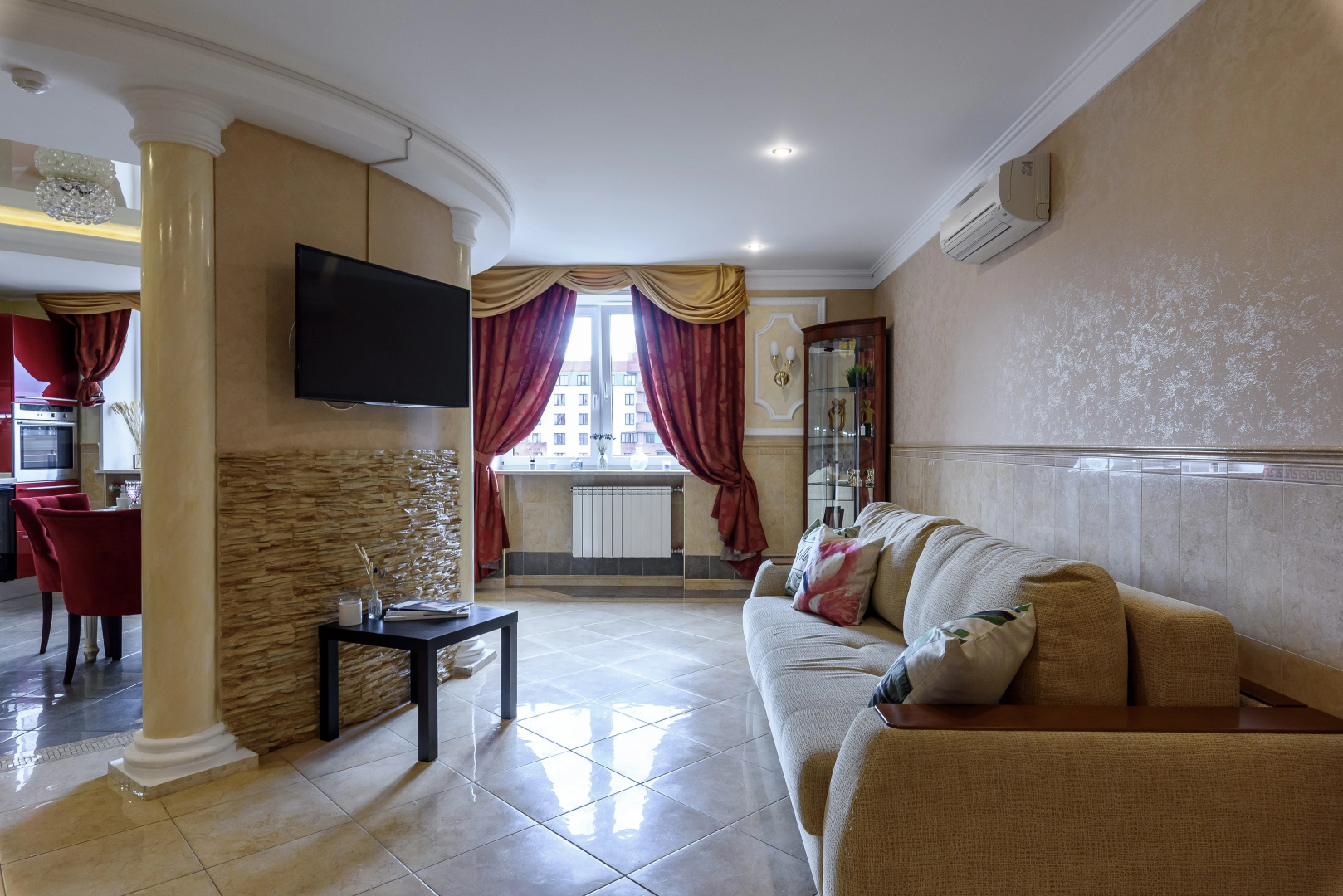 Кваритра двухкомнатная Piter Apartments с кондиционером