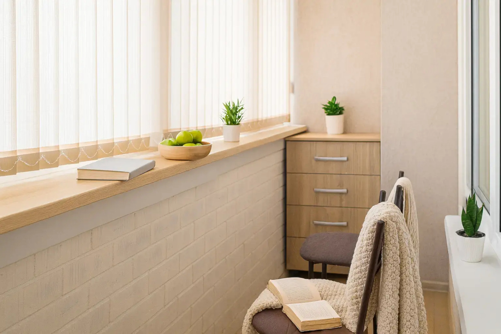 Квартира Уютная студия с видом на город