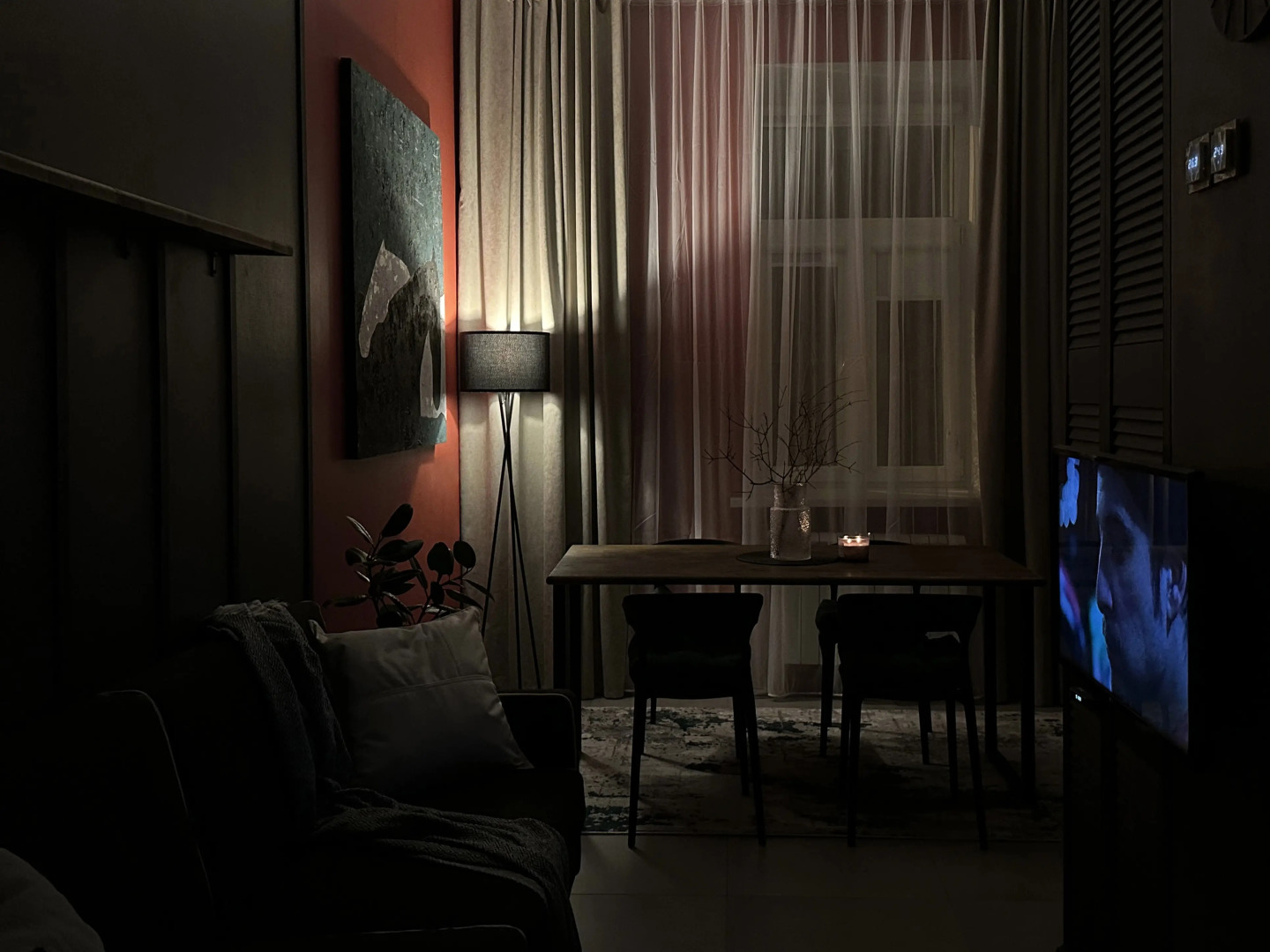 Квартира в центре с проектором и видом на парк