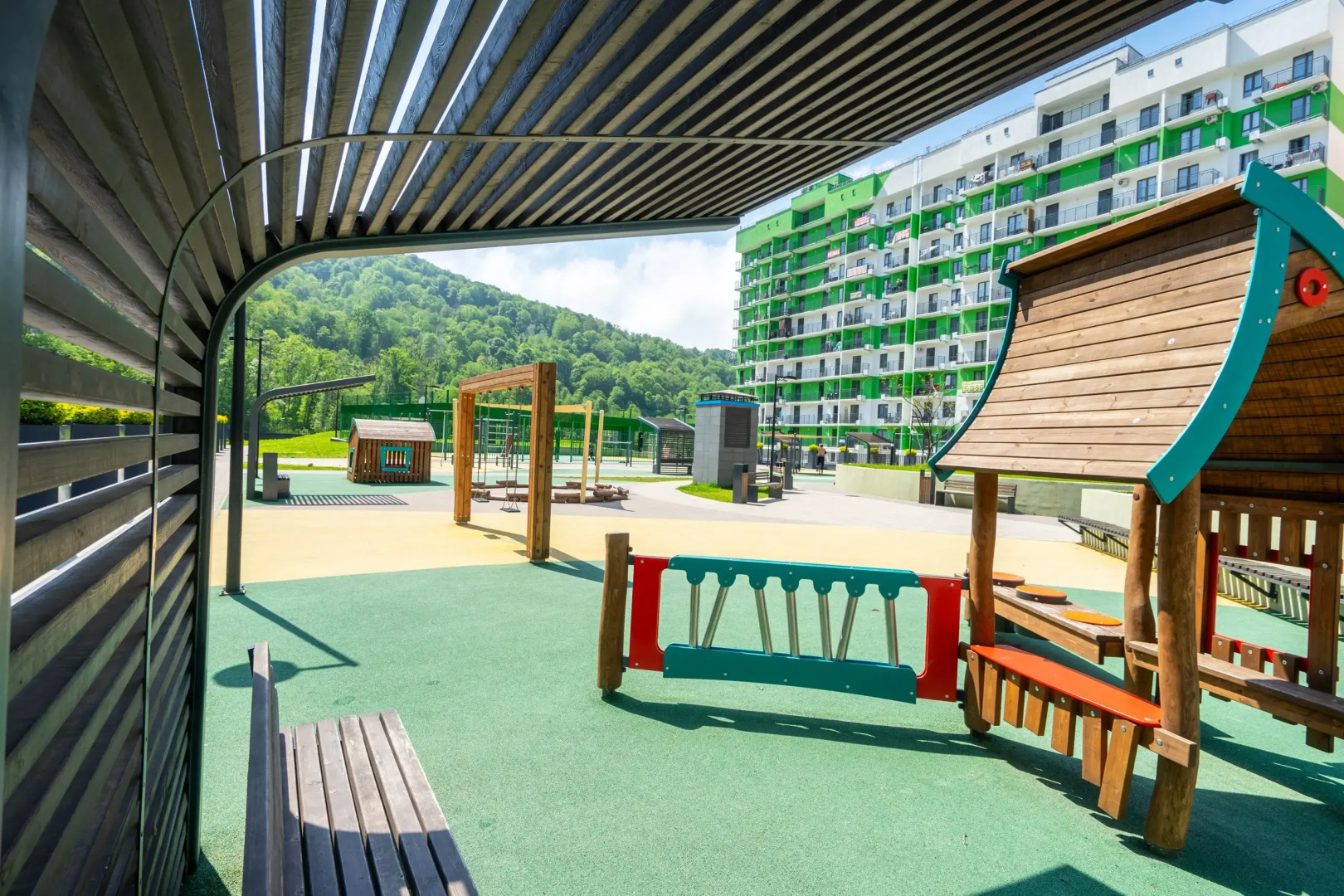 Квартира Уютная студия с видом на горы