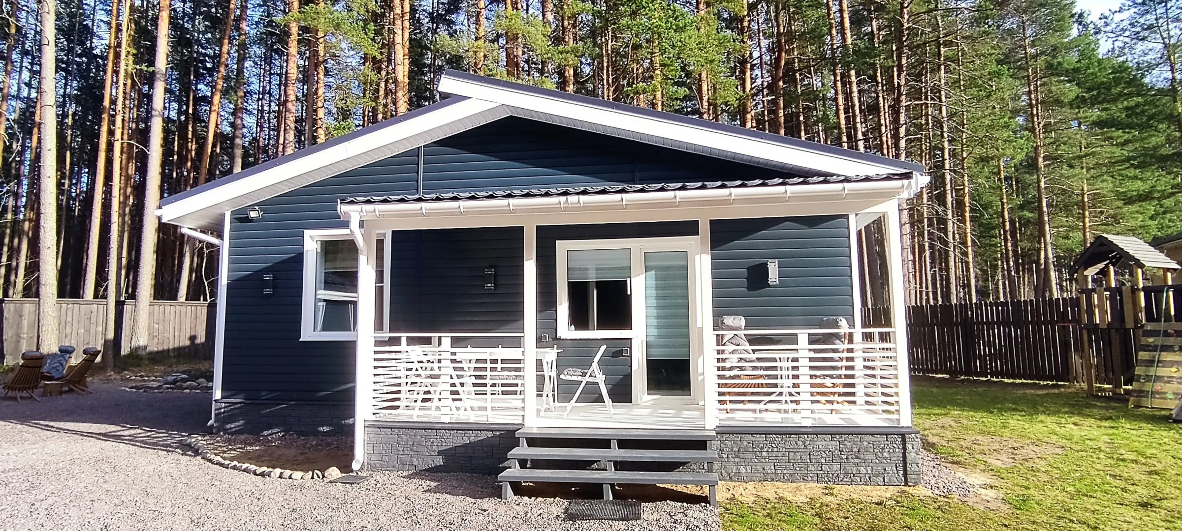 Частный дом в Скандинавском стиле Ладога и маяк Vuohensalo в шаговой доступности