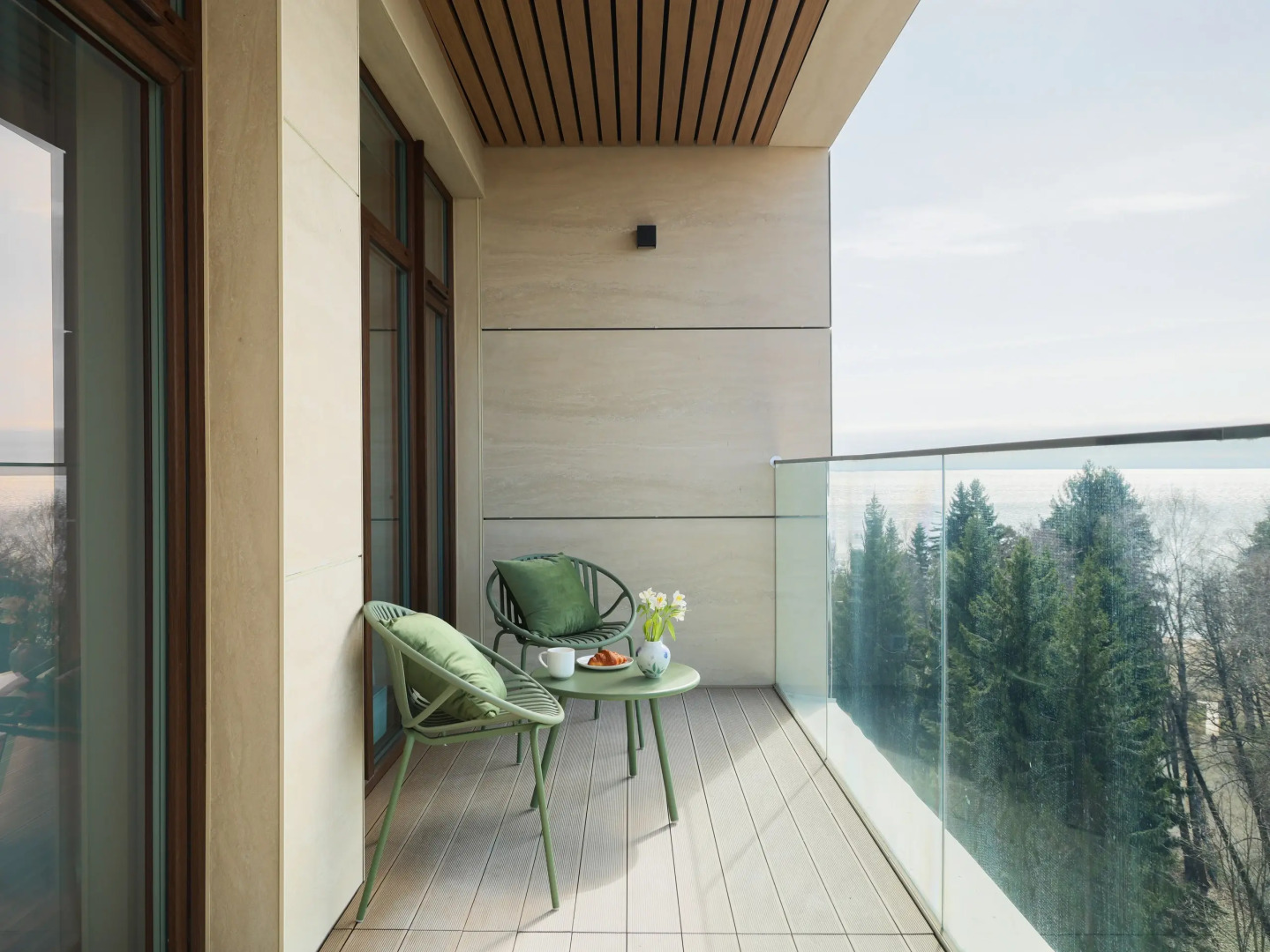 Апартаменты с видом на залив