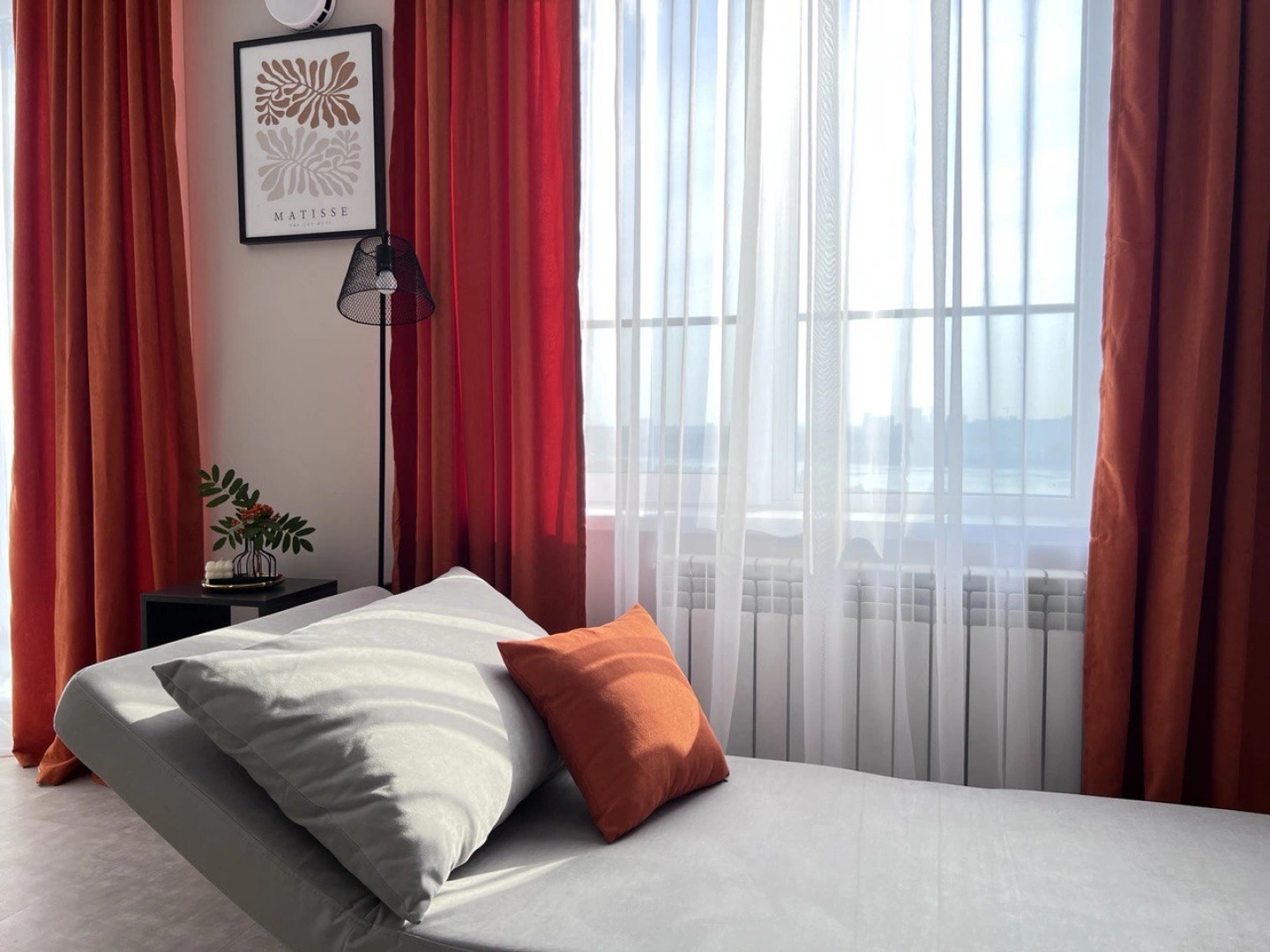 Апартаменты Bид на реку с террасы 13го этажа