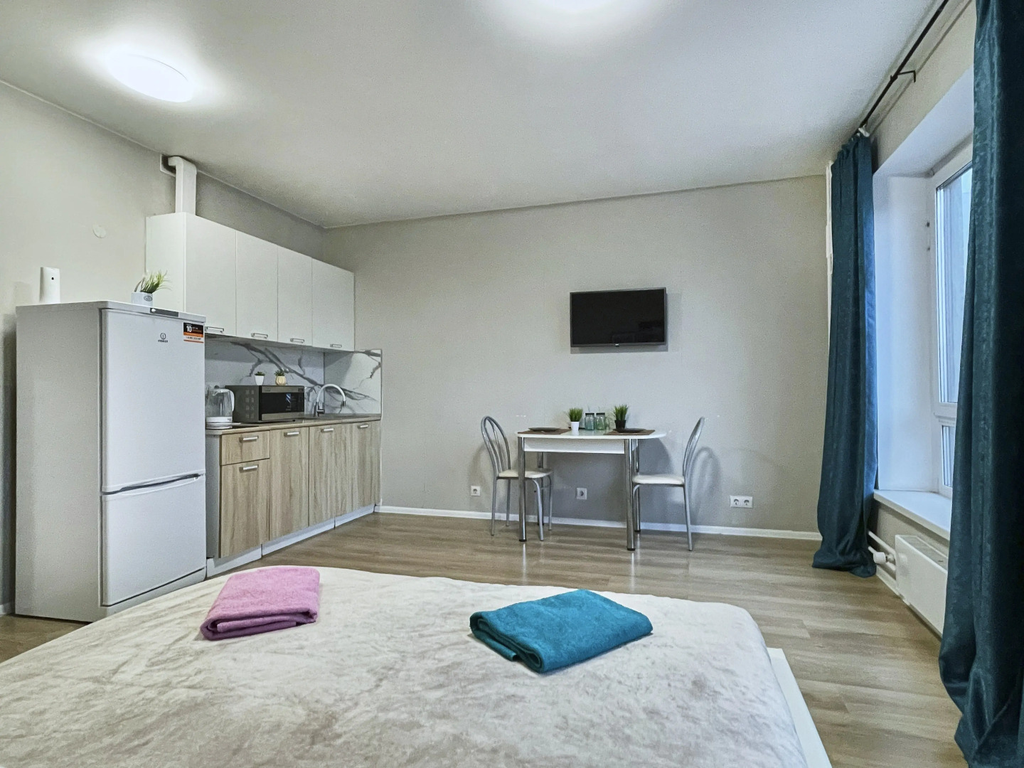 Апартаменты Просторная студия на двоих