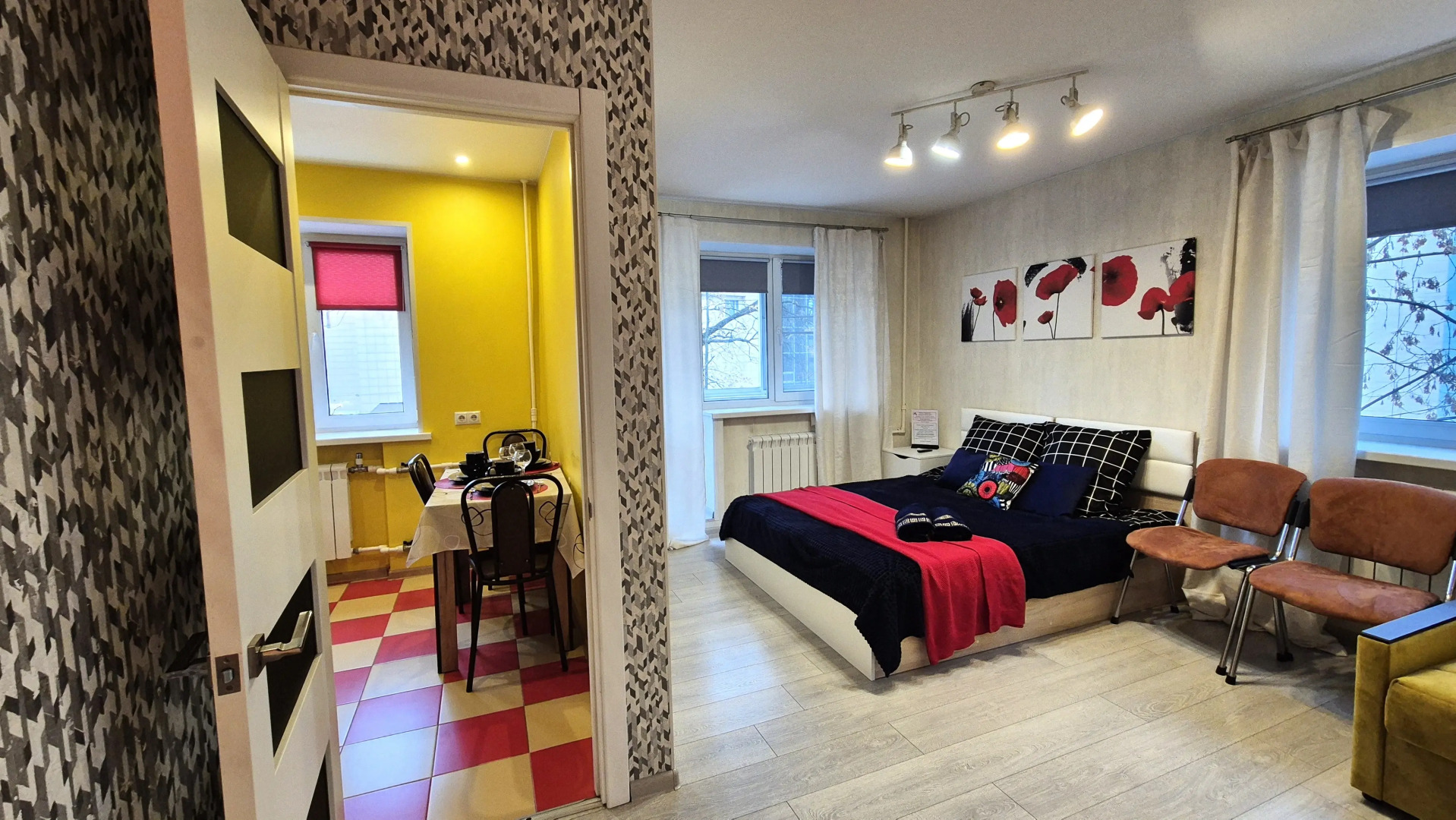 Квартира Яркая в Центре Пушкино у Победы