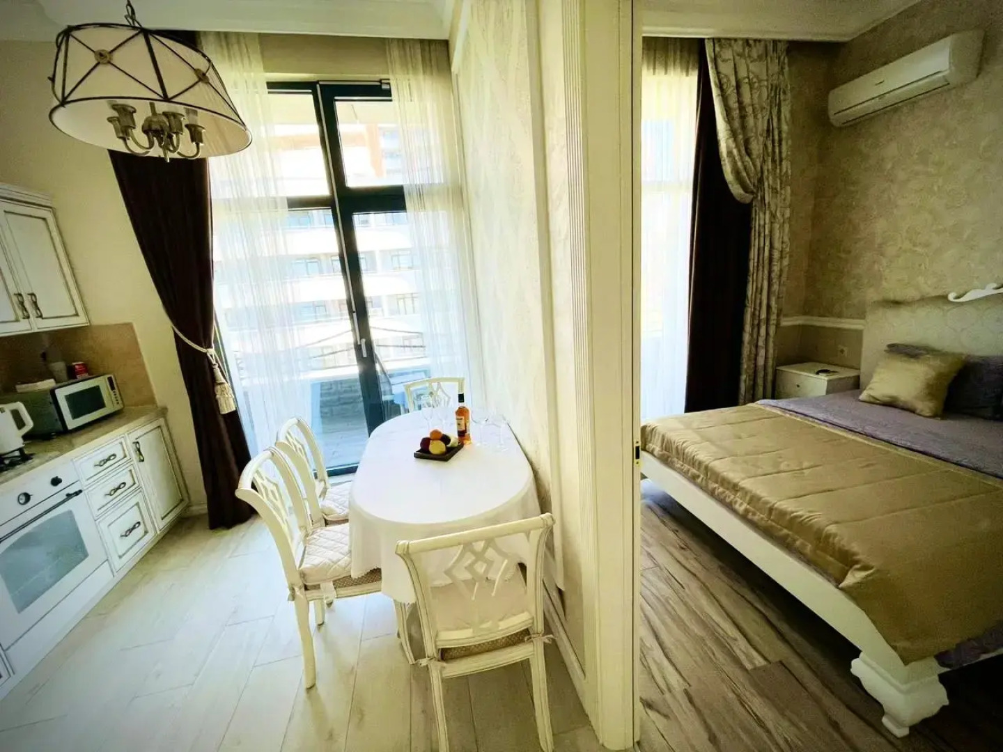 Апартаменты Аппарт на 1 линии моря