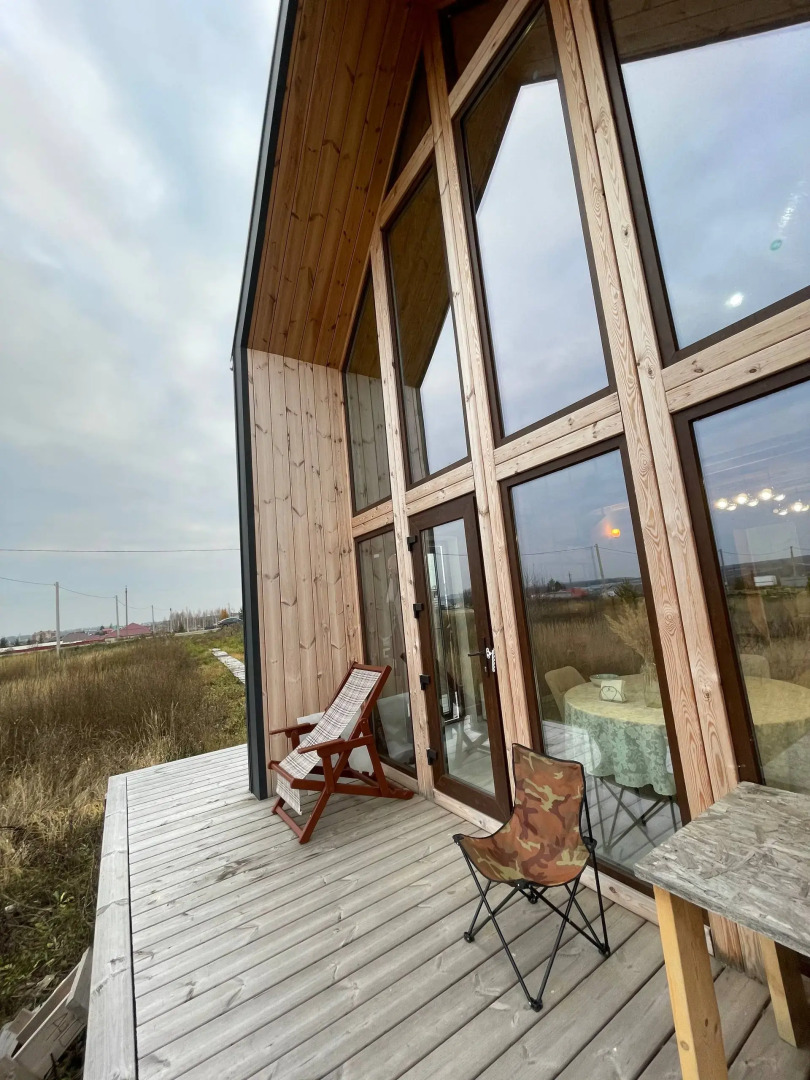 Частный дом Уютный Барнхаус 61м2 в Ленино-Кокушкино