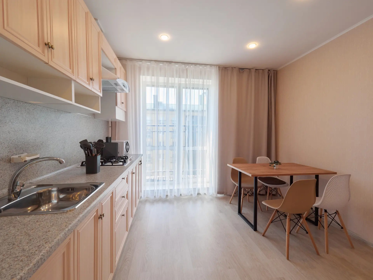 Квартира Современная 2-комнатная квартира с кондиционером в центре курорта Завидово