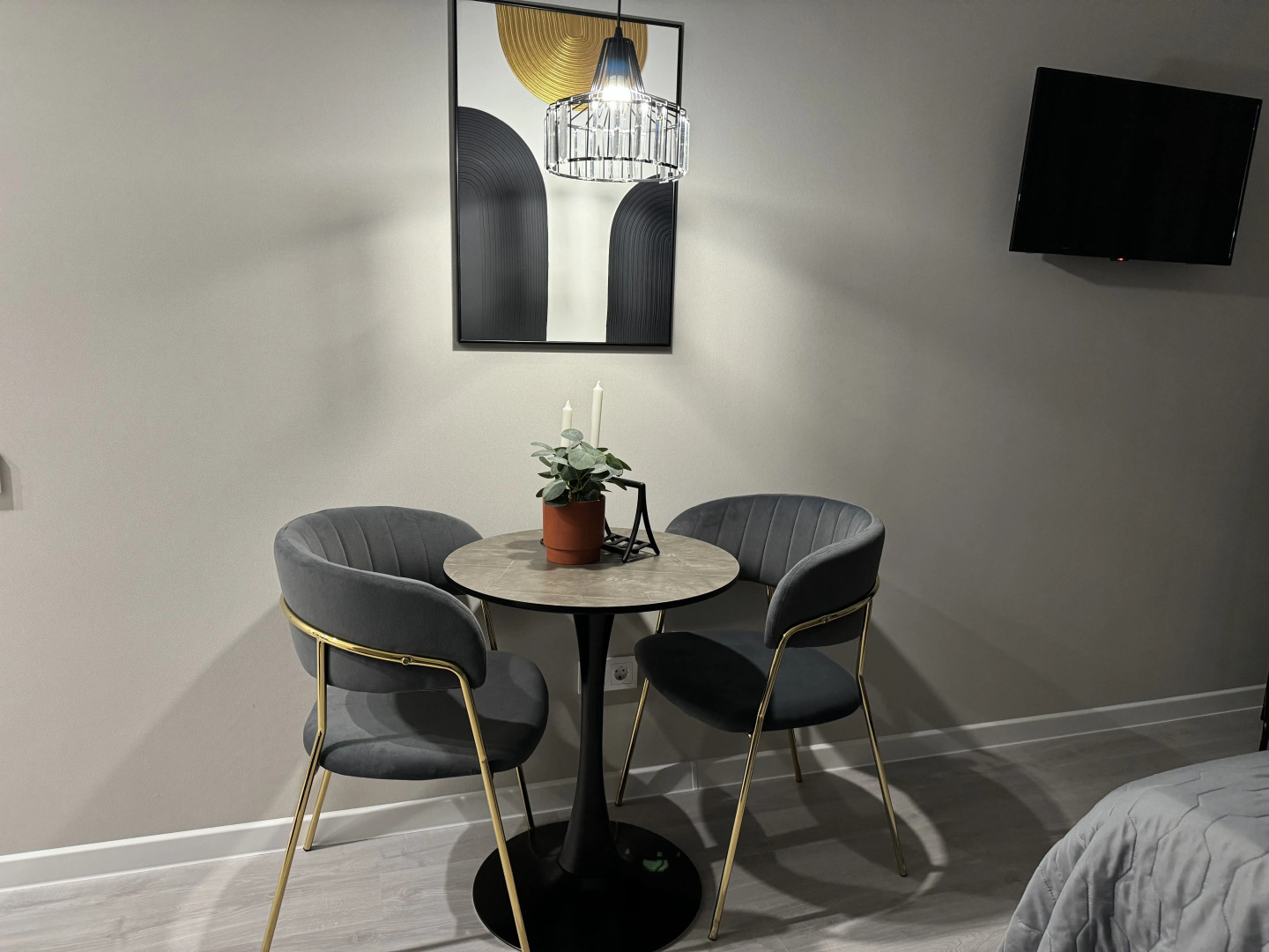 Квартира Студия с дизайнерским ремонтом