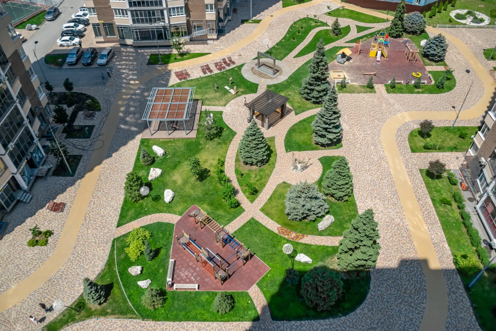 Квартира на Grand Avenue с видом на Волгу