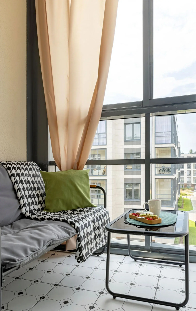 Апартаменты зеркальные в доме с бассейном в Сестрорецке