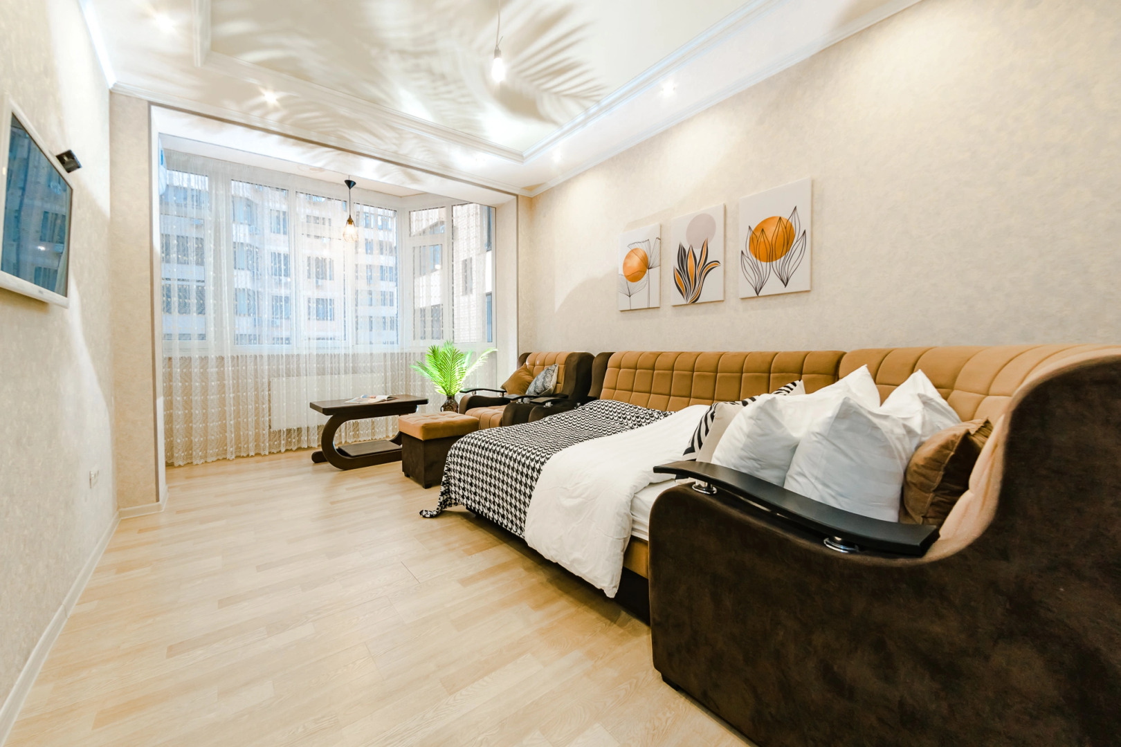 Апартаменты Уютная квартира в центральном районе