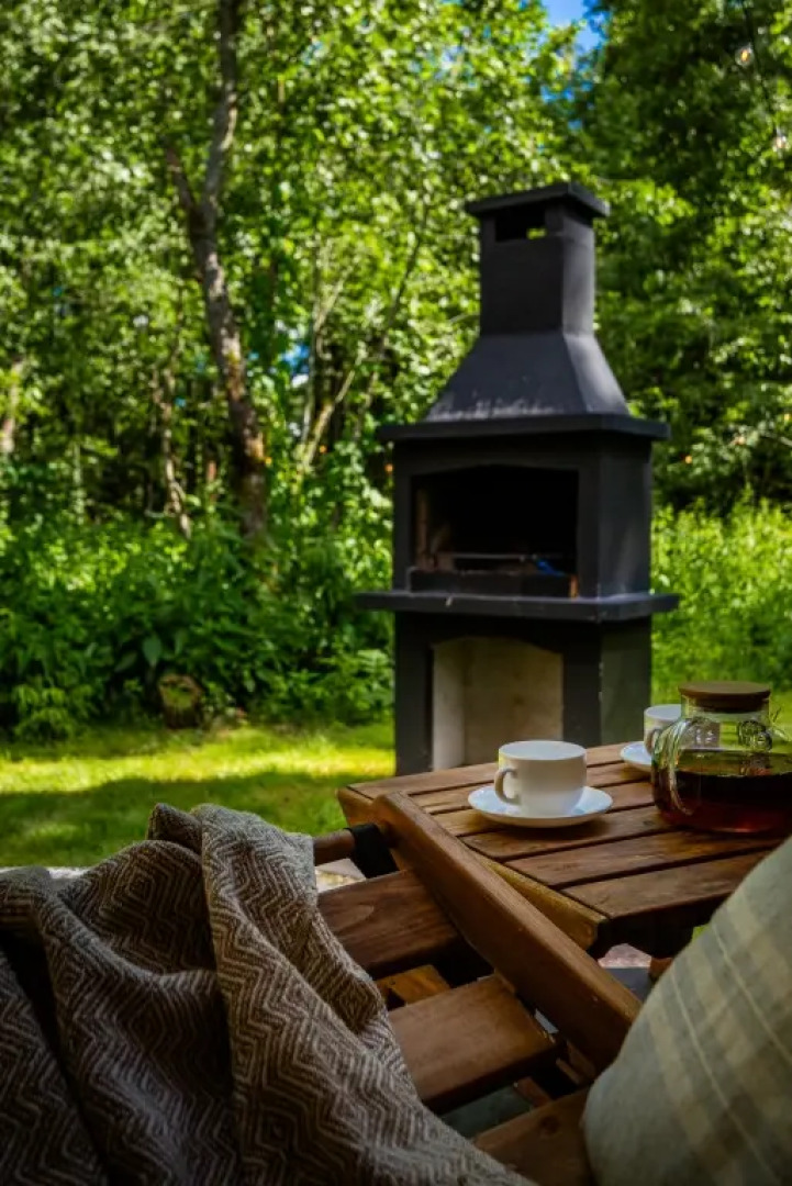 Частный Дом Афрейм с видом на лес №2