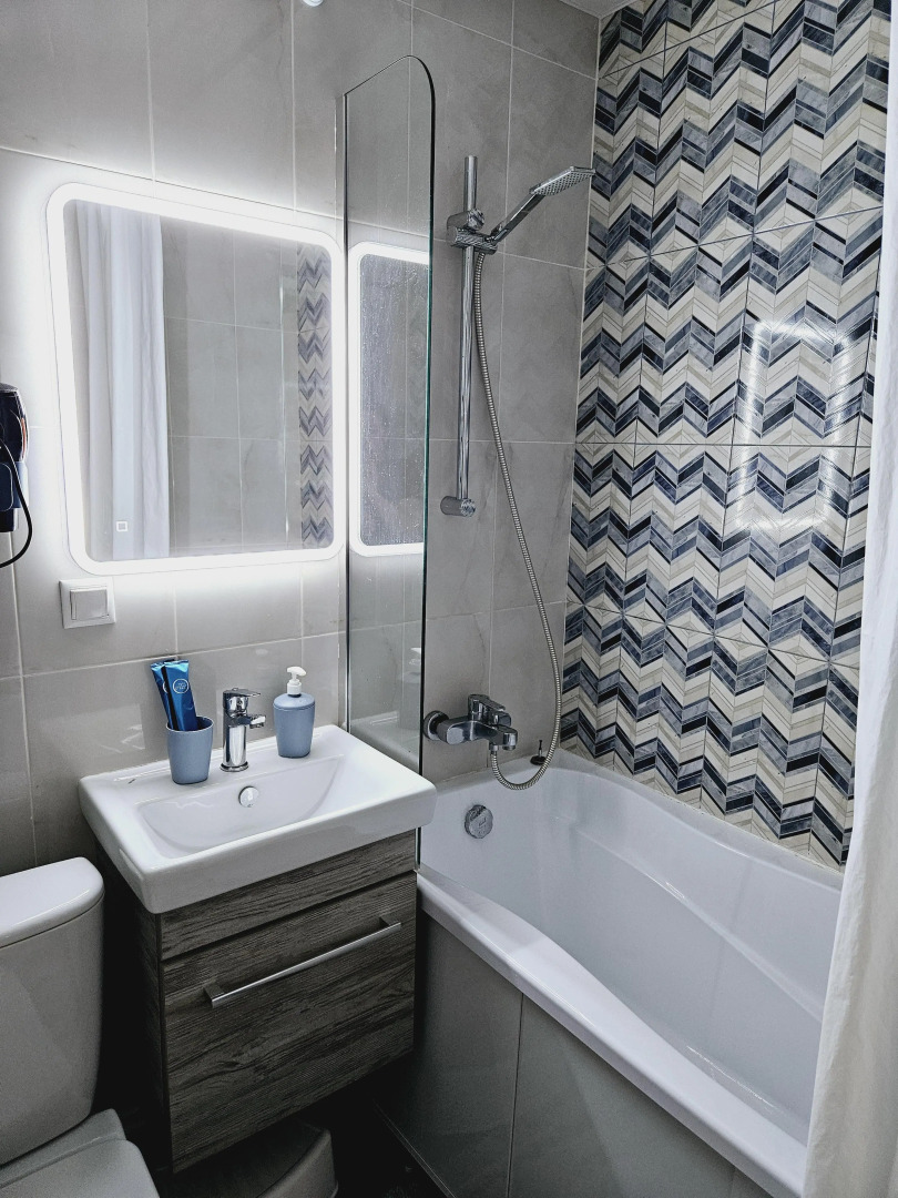 Апартаменты Островок уюта рядом с парком Рускеала