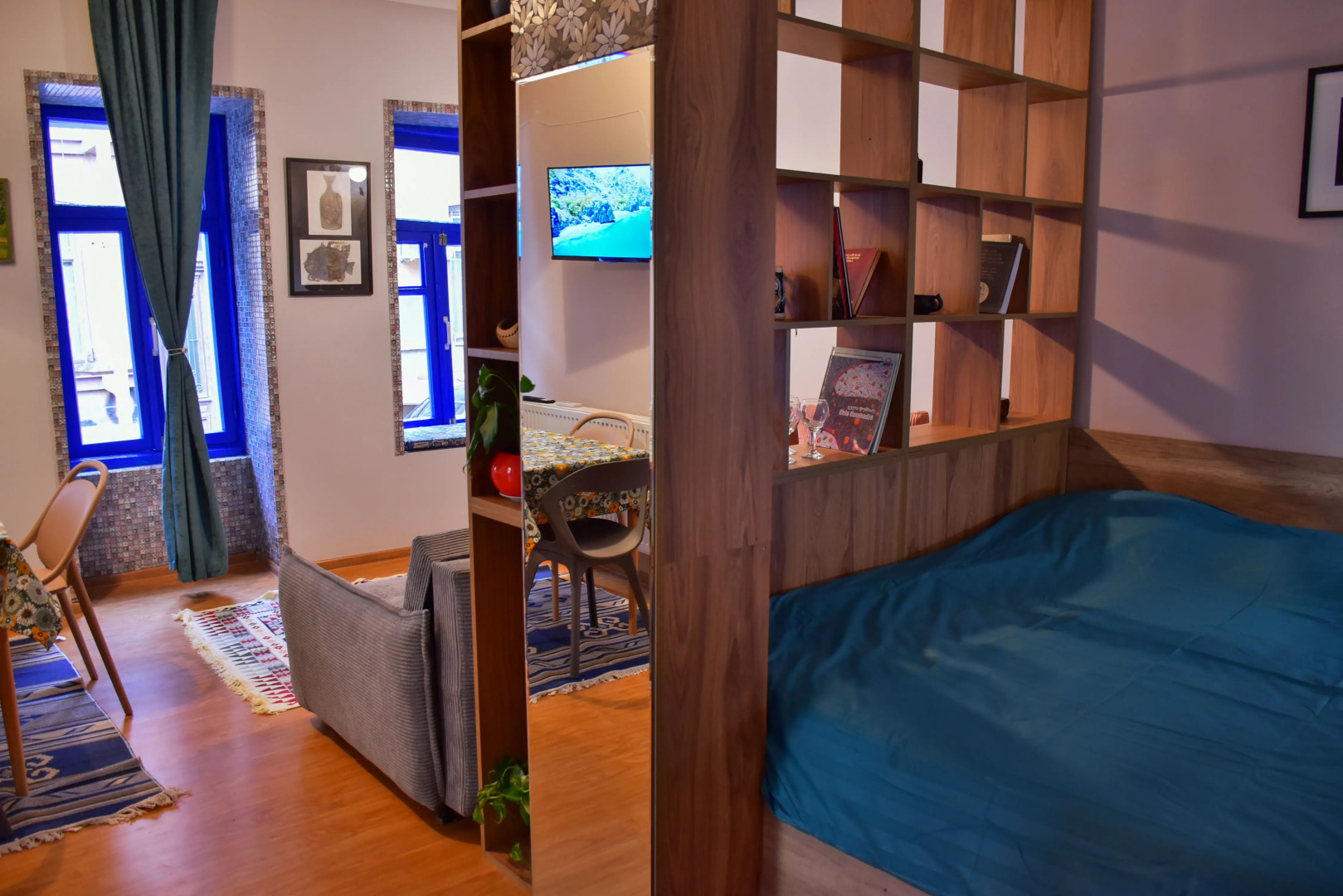 Квартира Дом библиотекаря с балконом