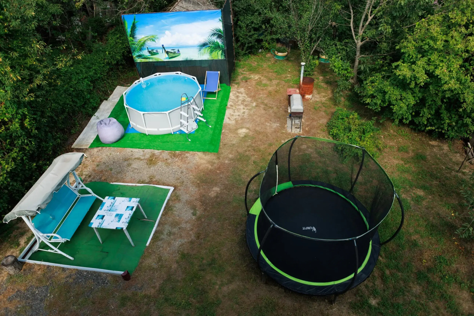 Частный дом  с открытой террасой