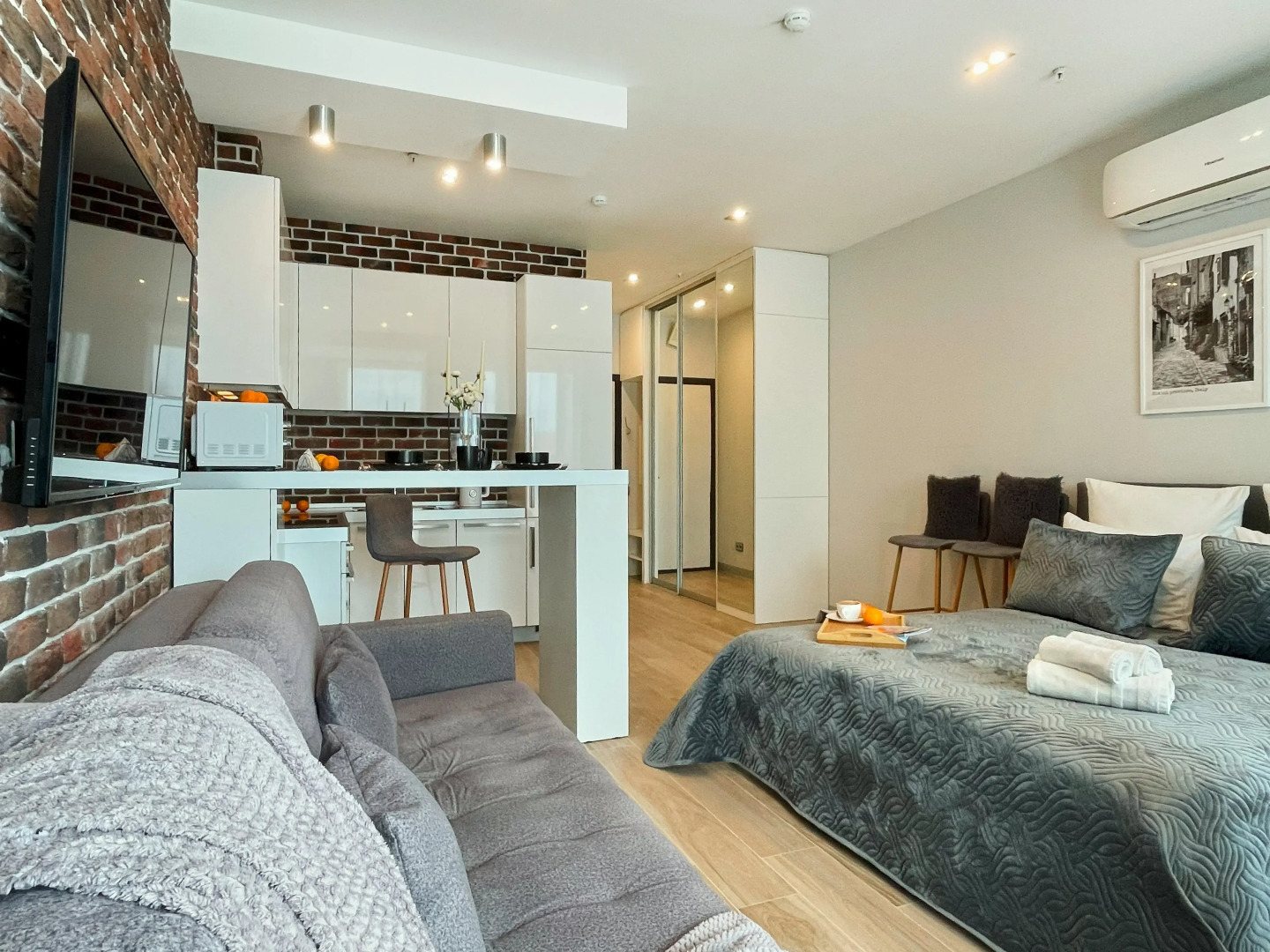 Апартаменты трендовые лофт-апартаменты у метро ЦСКА