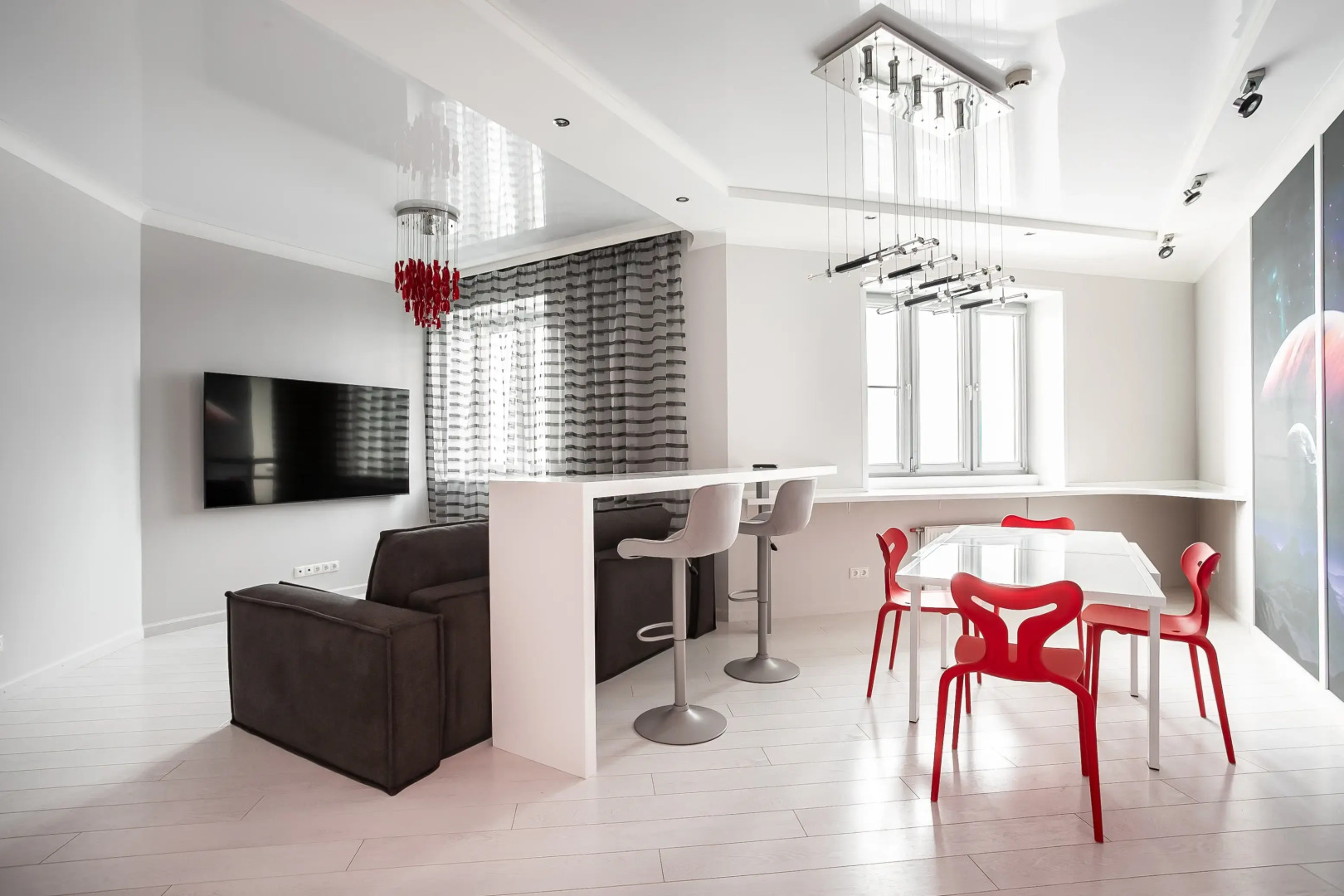 Квартира на 30 этаже на набережной Москвы-реки