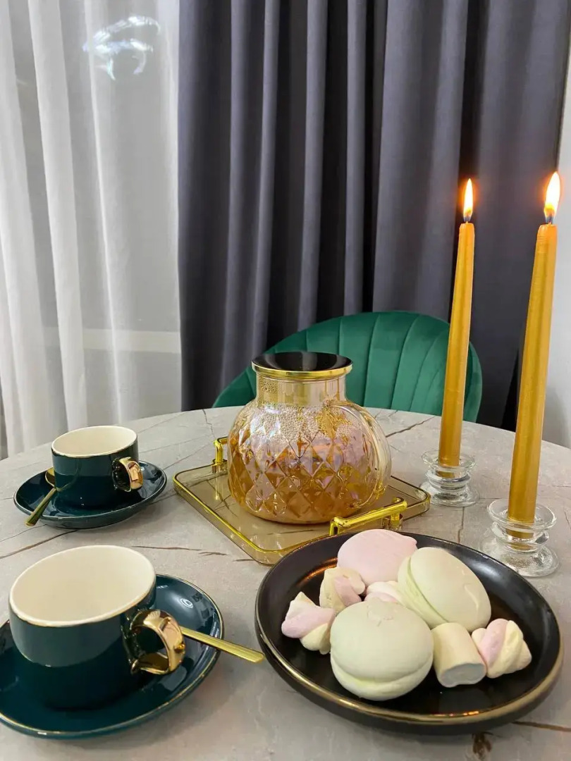 Квартира уютная студия с панорамным видом у метро