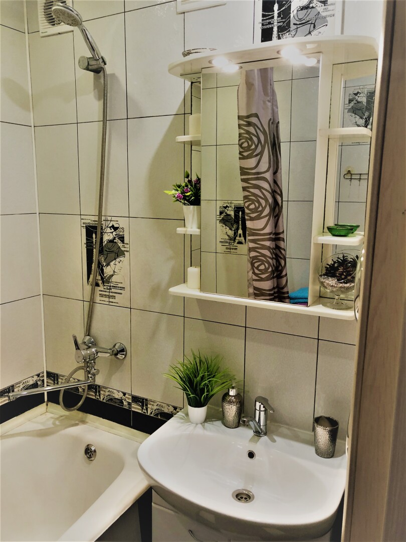 Апартаменты Двухкомнатные апартаменты недалеко от центра.