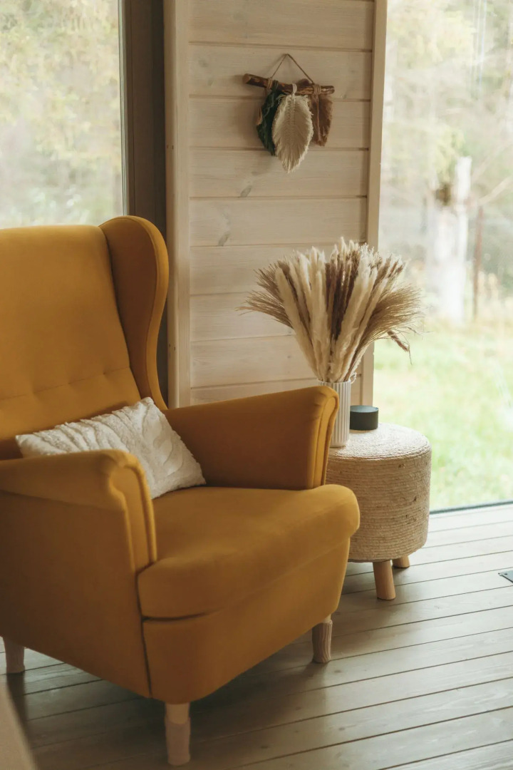 Частный дом с баней и чаном у воды и леса