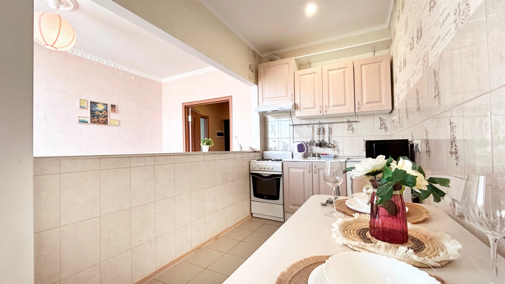 Квартира Евродвушка возле Парка Гагарина