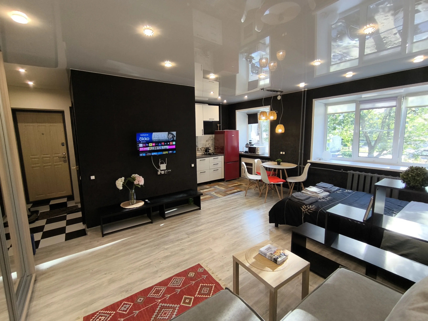 Квартира Студия у Аллеи Славы