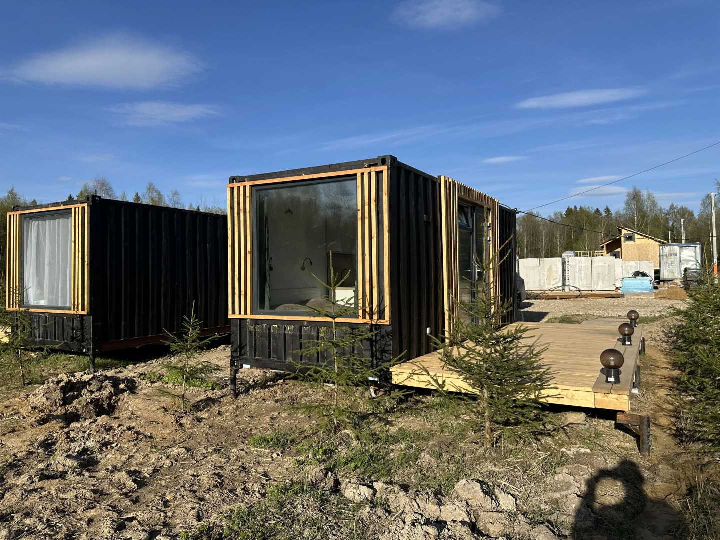 Частный дом с баней