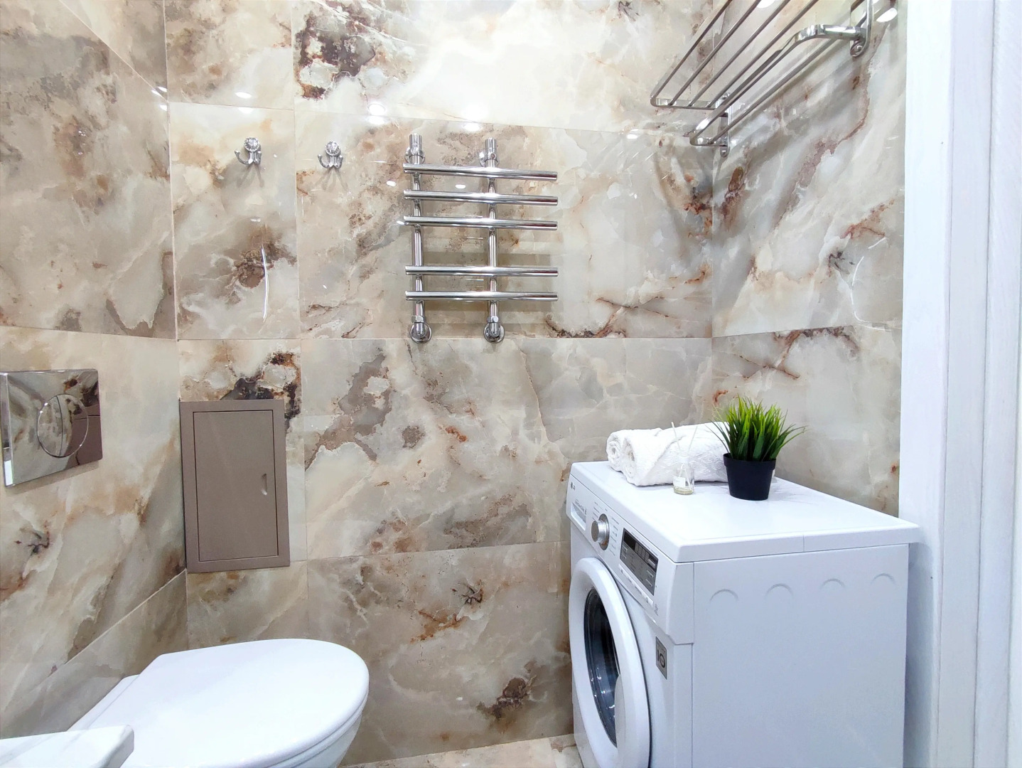 Квартира Enigma Apartments - Студия с панорамным видом в ЖК Аквамарин