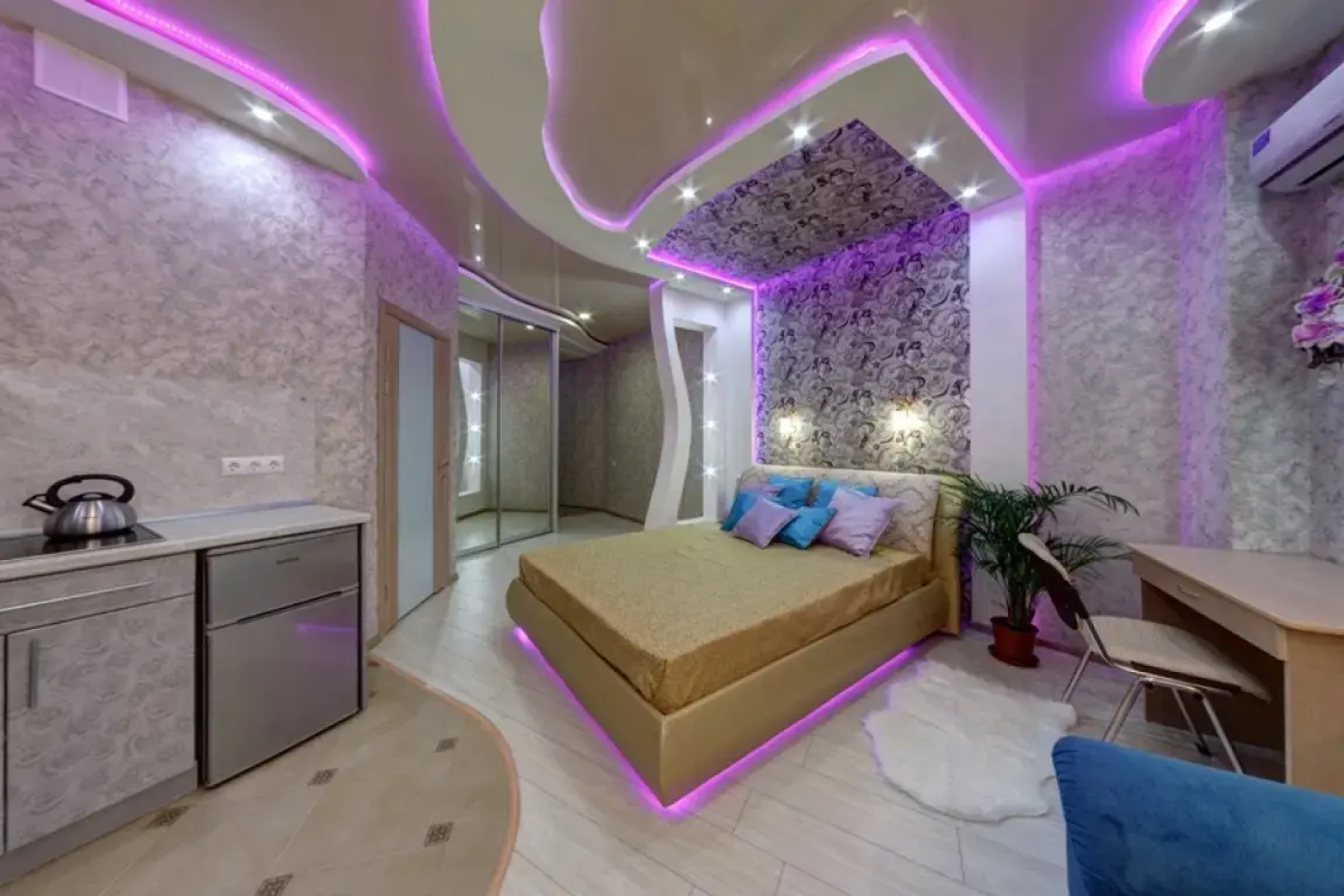 Апартаменты Студия с Видом на Город InnHome SPA de Lux