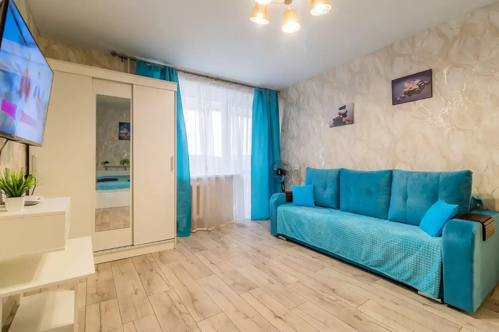 Уютная квартира до метро 3 минуты пешком со своим парковочным местом