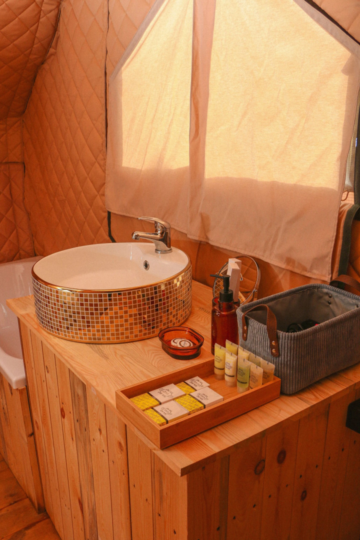 Глэмпинг Малина