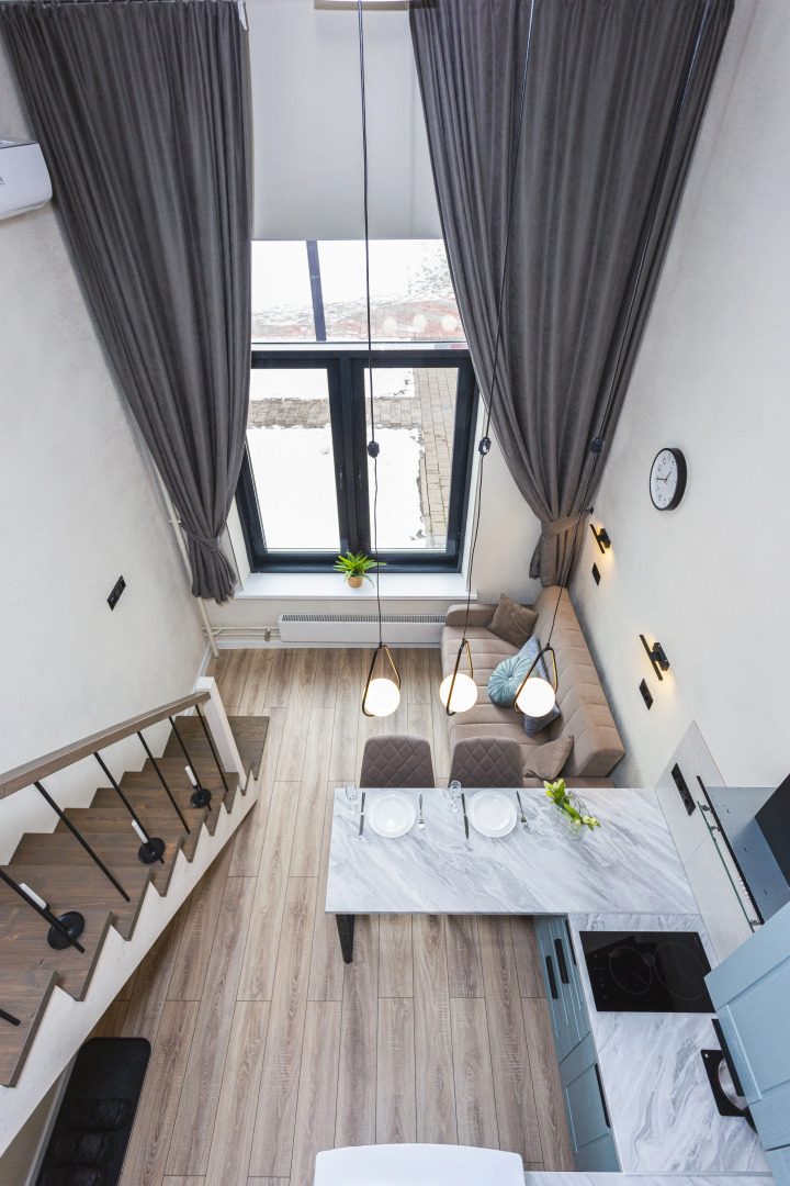 Апартаменты Двухуровневые на Рябиновой 1