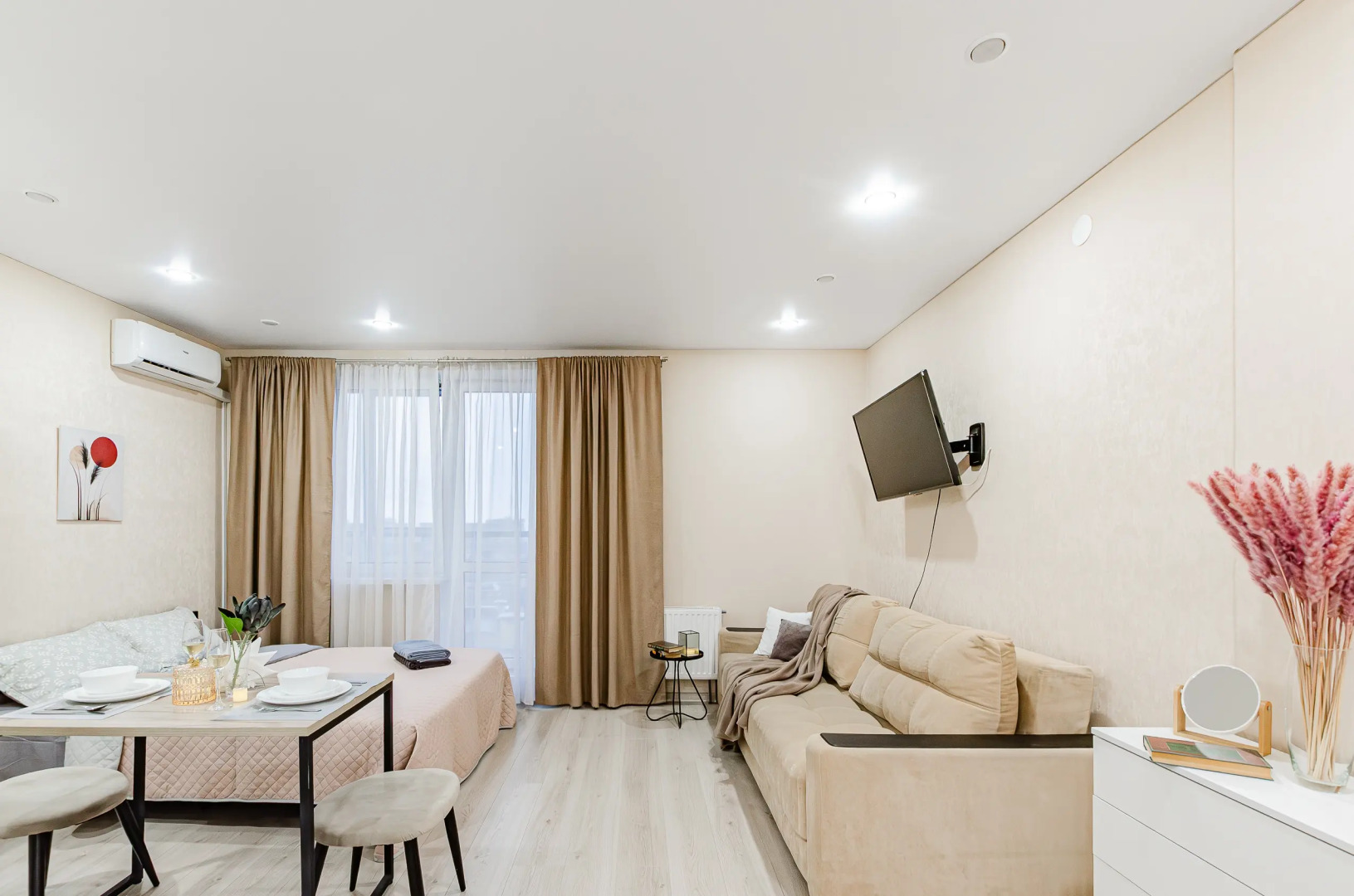 Квартира Уютная студия рядом с РКБ