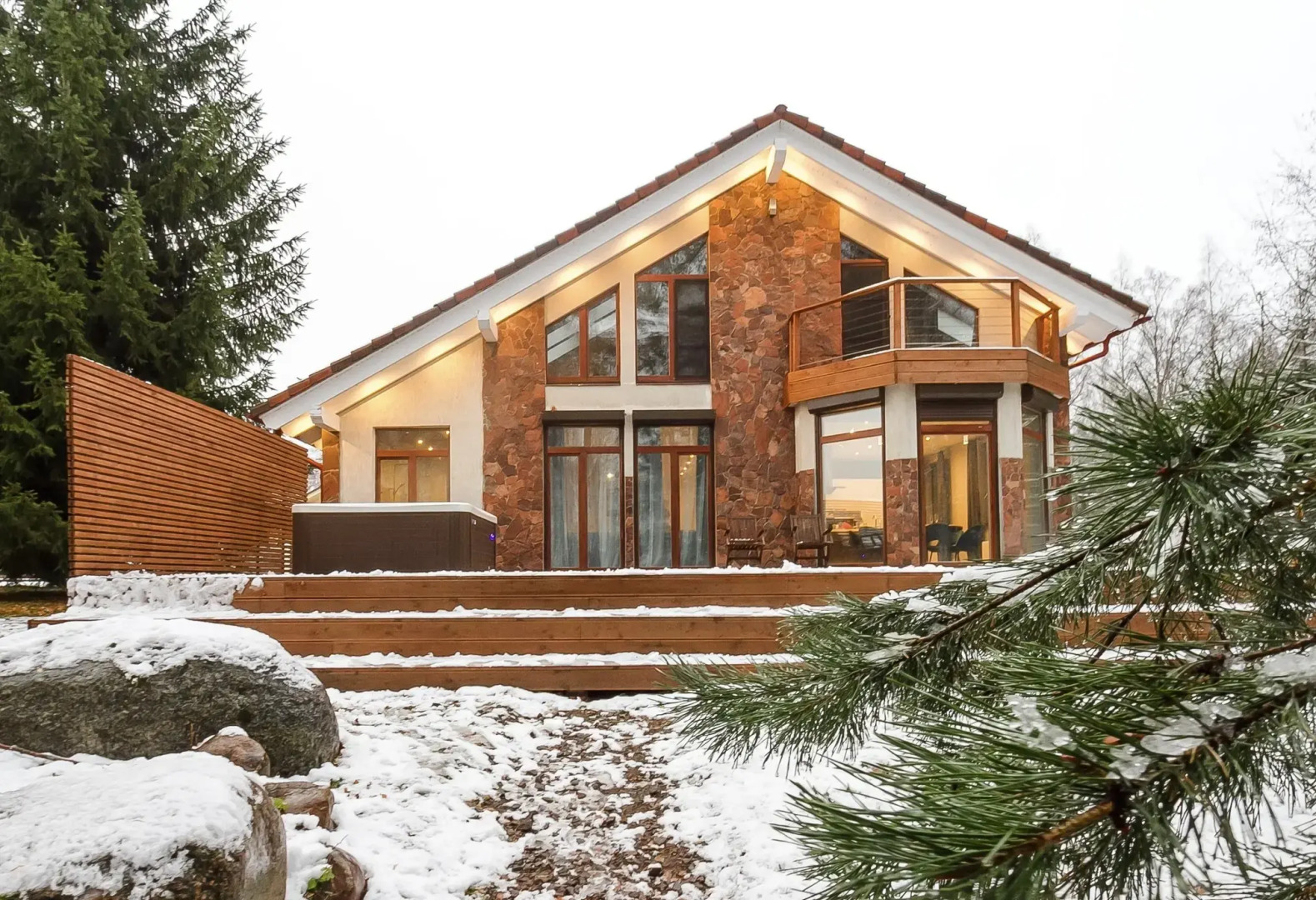 Вилла Коттедж 250 м2 на Участке 20 Соток