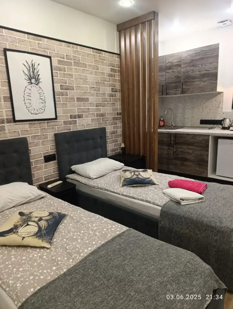 Апартаменты Уютная Студия с Балконом